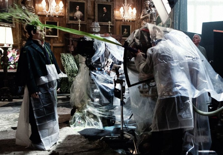 Фотографии со съёмочных площадок известных фильмов (41 фото)