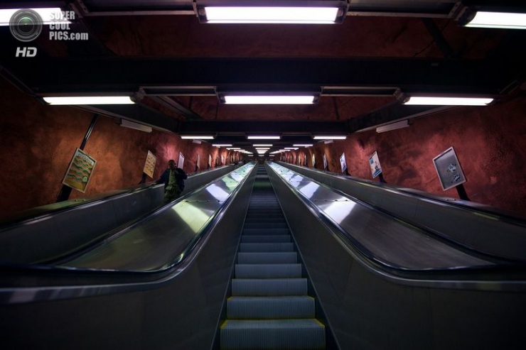 Стокгольмский метрополитен (16 фото)