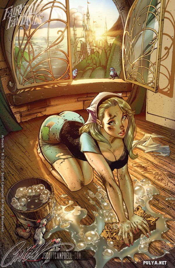 Фантастический пин ап.