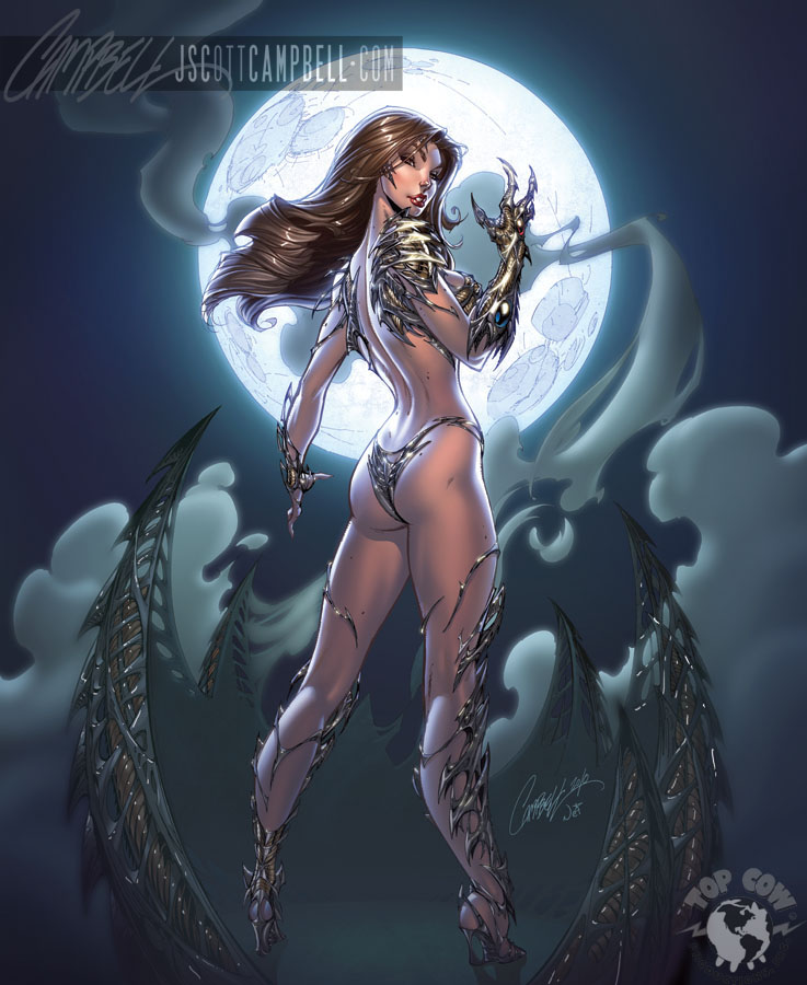 Фантастический пин ап.