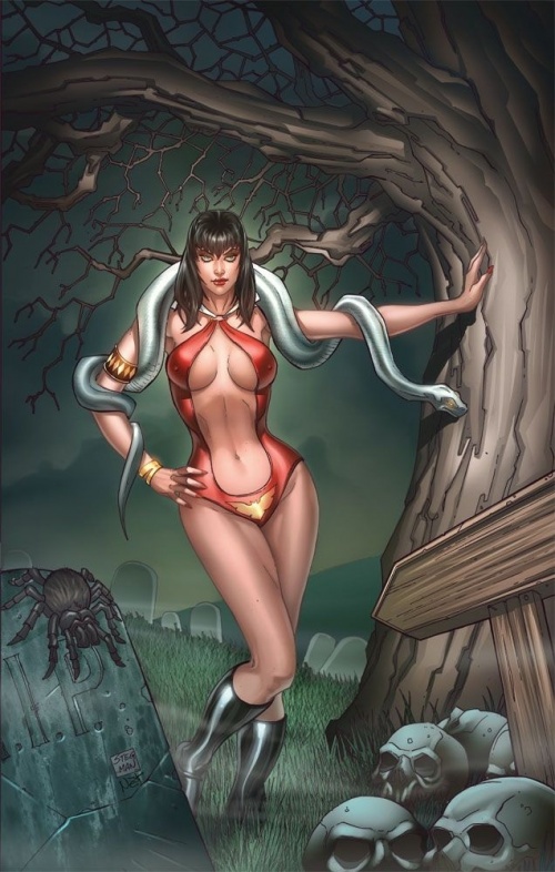 Фантастический пин ап.