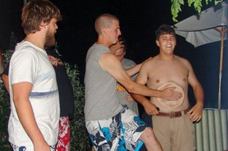 За секунду до…