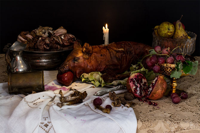 Диеты знаменитостей в забавном фотопроекте