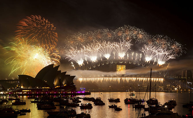 Места, где встречают Новый год первыми