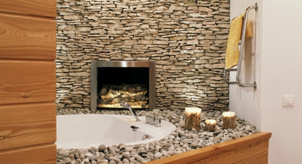 Натуральные материалы в интерьере: идеи для шикарных ванных комнат