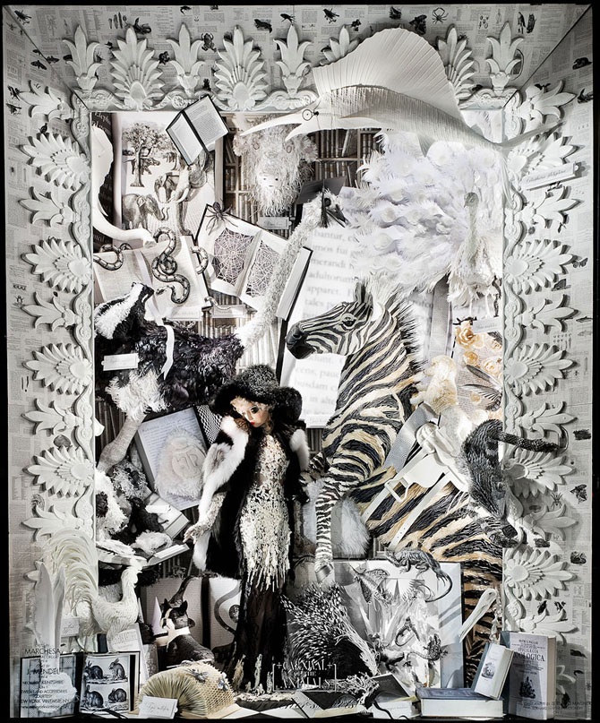 Рождественская витрина в Нью-Йорке