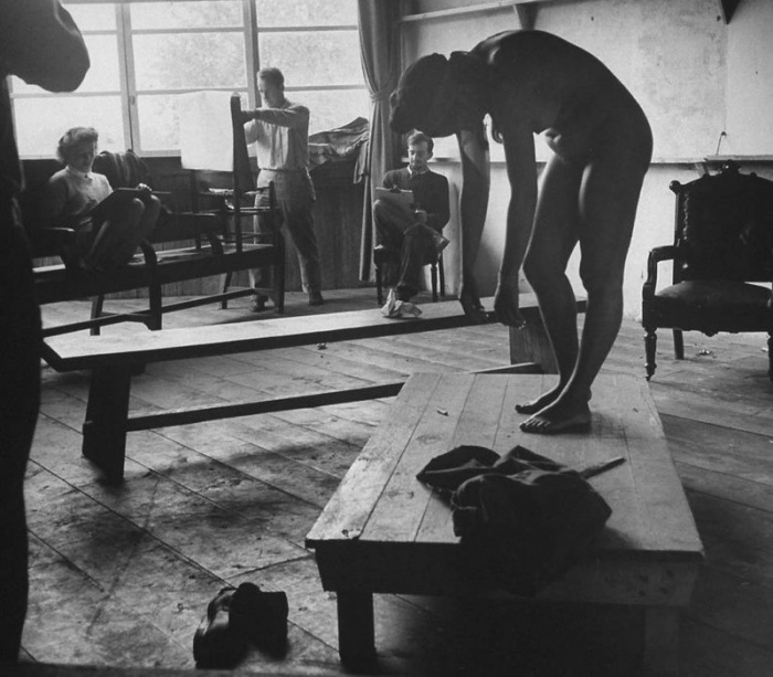 Художники и натурщицы (20 фото)