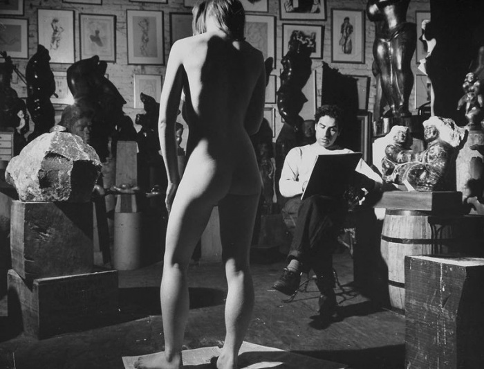 Художники и натурщицы (20 фото)