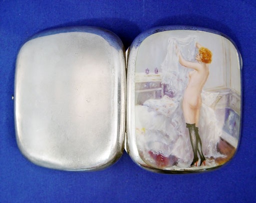 Портсигары 19-го и начала 20-го столетия с эротическими картинками (41 фото)