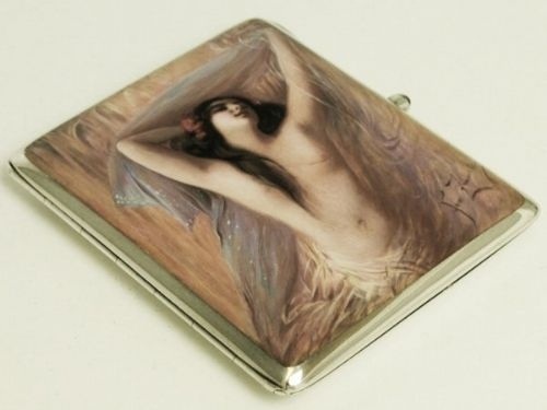 Портсигары 19-го и начала 20-го столетия с эротическими картинками (41 фото)