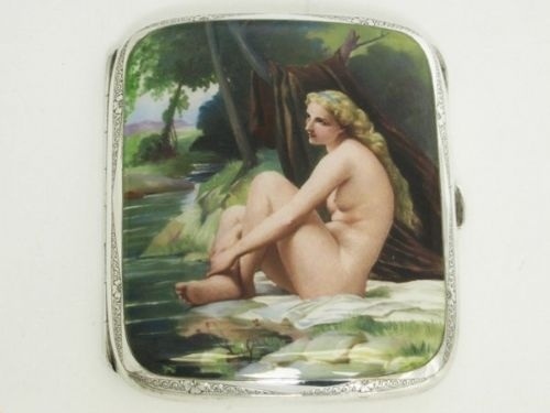 Портсигары 19-го и начала 20-го столетия с эротическими картинками (41 фото)