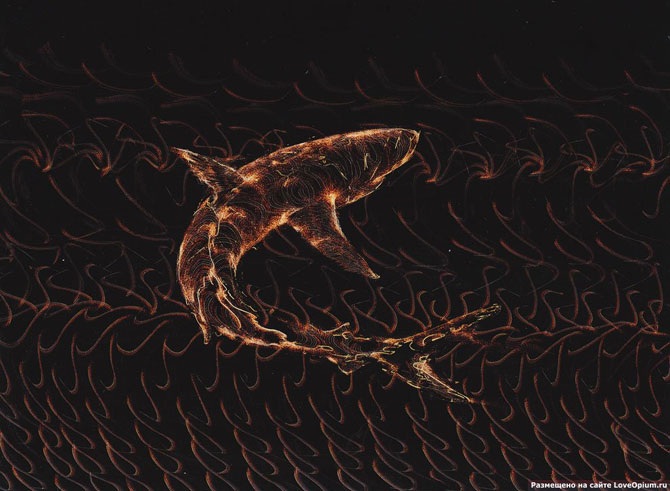 Необычные рисунки – лезвием по фотобумаге