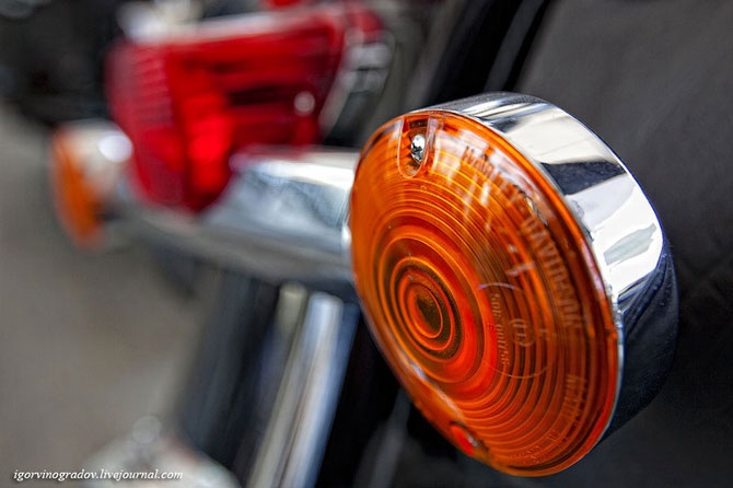 Harley-Davidson крупным планом