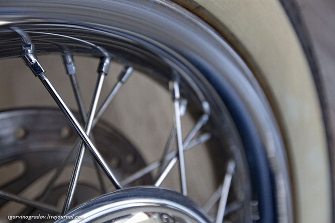 Harley-Davidson крупным планом