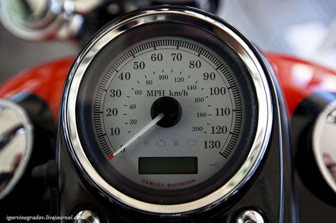 Harley-Davidson крупным планом