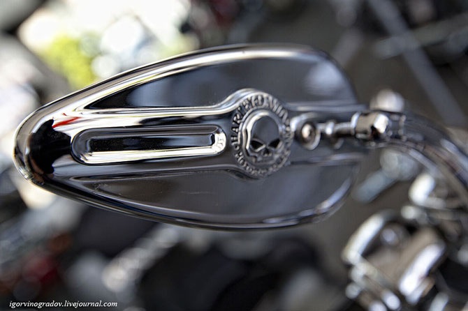 Harley-Davidson крупным планом