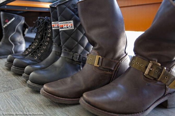 Harley-Davidson крупным планом