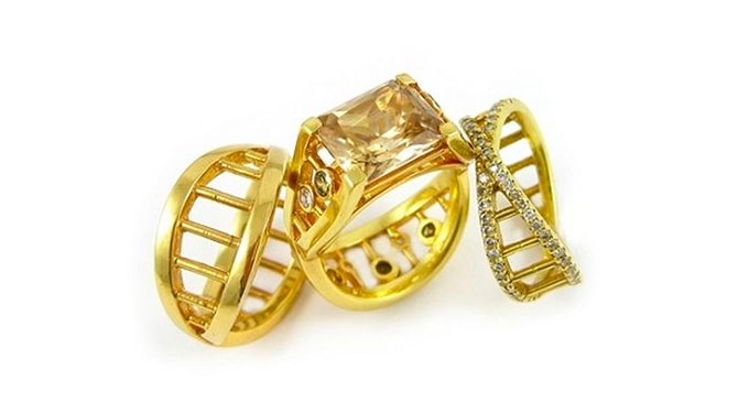 Необычные обручальные кольца