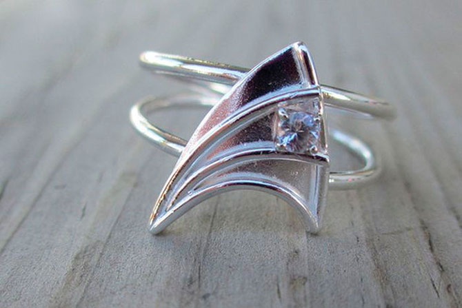 Необычные обручальные кольца