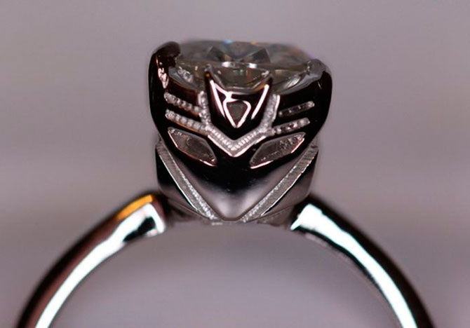 Необычные обручальные кольца