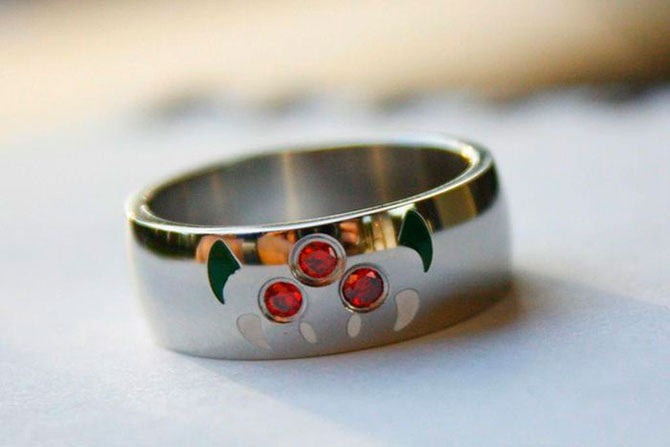 Необычные обручальные кольца