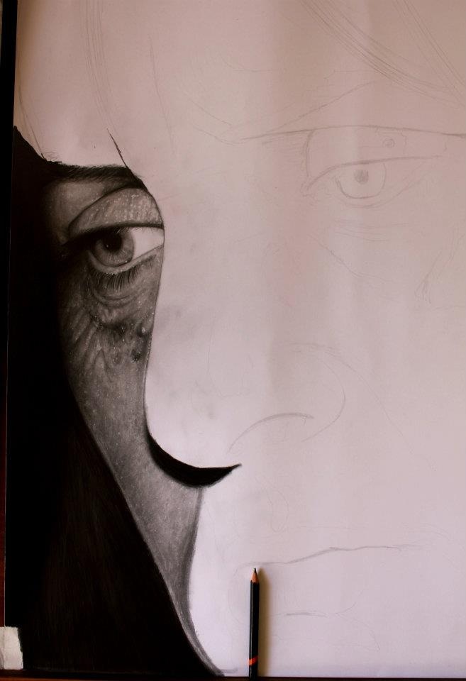 Как рисует художник-гиперреалист