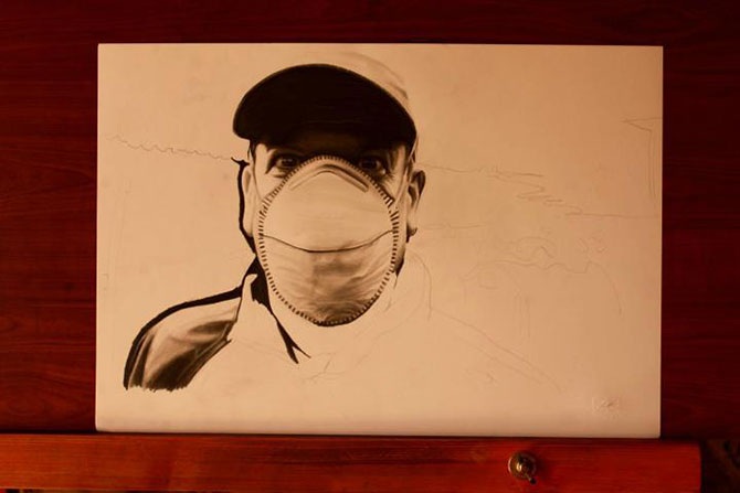 Как рисует художник-гиперреалист