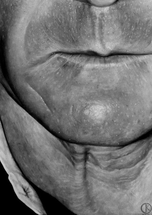 Как рисует художник-гиперреалист