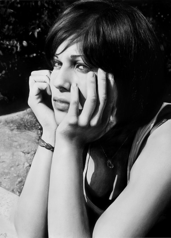 Как рисует художник-гиперреалист