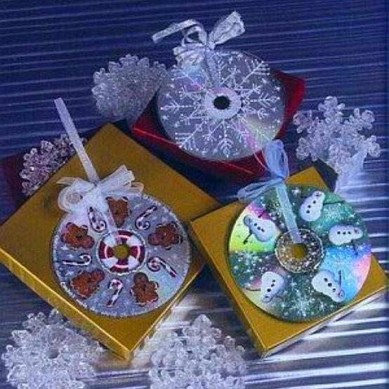 Несколько вариантов применения в быту старых CD-болванок