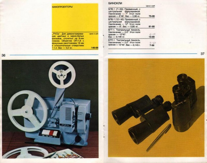 Прейскурант на товары в 1975 году (34 фото)