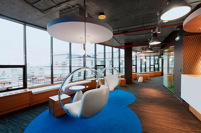 Офис социальной сети «ВКонтакте» в Санкт-Петербурге