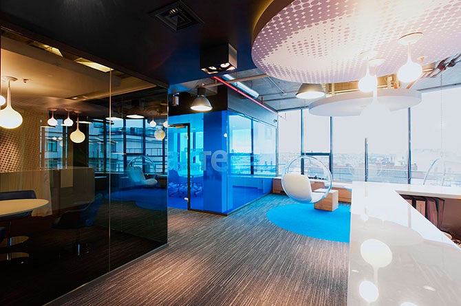 Офис социальной сети «ВКонтакте» в Санкт-Петербурге