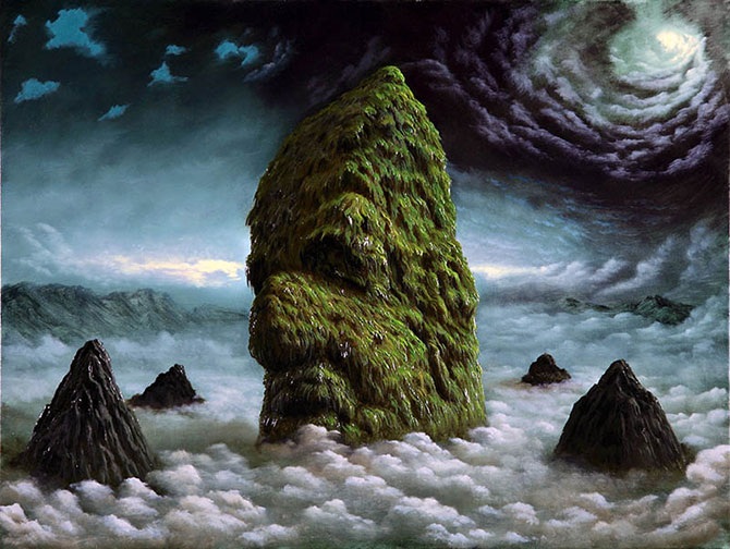 Рисунки маслом Фульвио ди Пьяцца