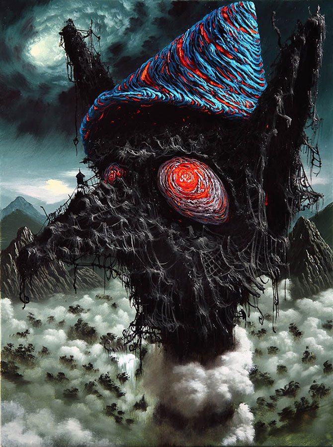 Рисунки маслом Фульвио ди Пьяцца