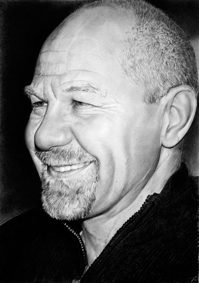 Черно-белый фотореализм Франко Клуна