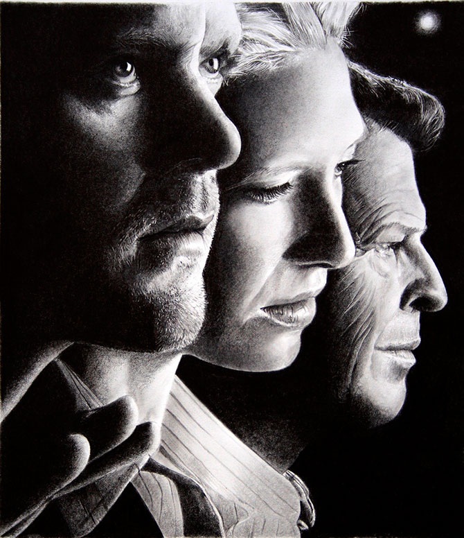 Черно-белый фотореализм Франко Клуна