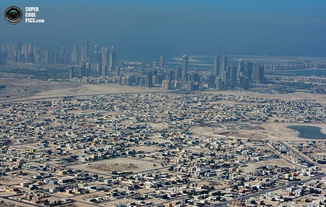 Футуристический Дубай глазами птиц