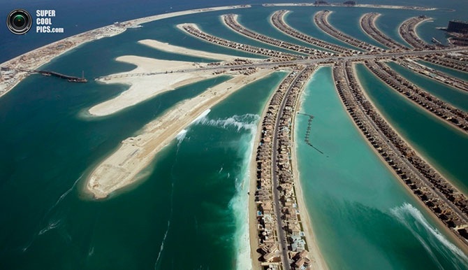 Футуристический Дубай глазами птиц