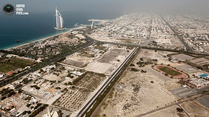 Футуристический Дубай глазами птиц