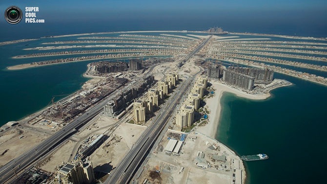 Футуристический Дубай глазами птиц