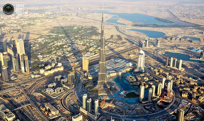Футуристический Дубай глазами птиц