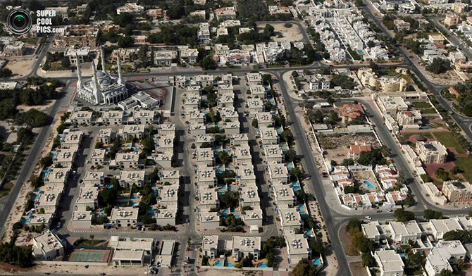 Футуристический Дубай глазами птиц