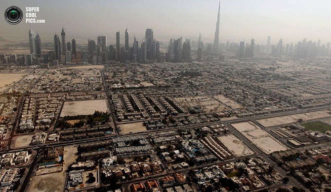 Футуристический Дубай глазами птиц