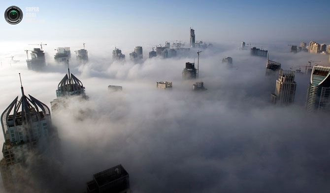 Футуристический Дубай глазами птиц