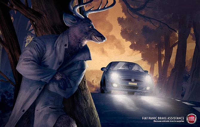 Лучшая печатная реклама января 2013