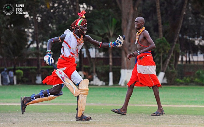 Команда по крикету воинов масаи