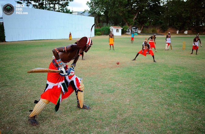 Команда по крикету воинов масаи