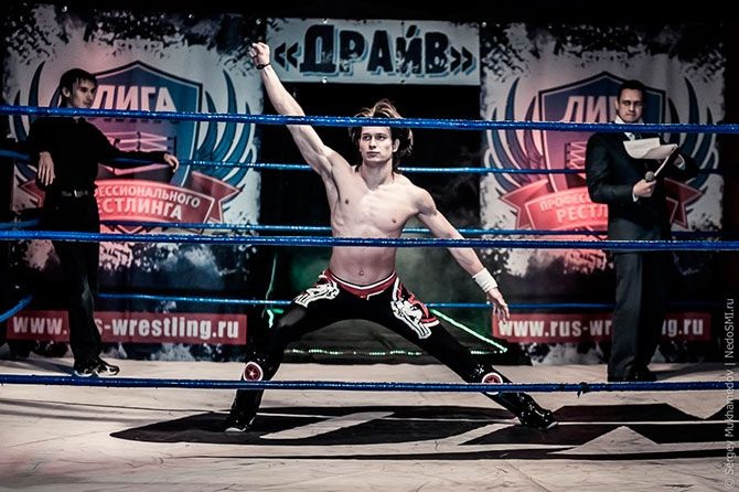 Рестлинг за кулисами (24 фото)