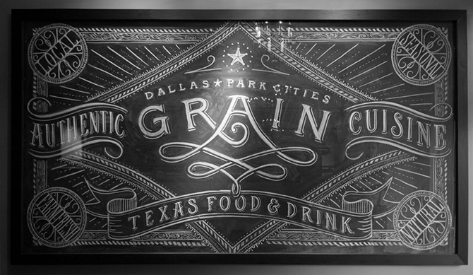 Удивительные афиши мелом от Даны Танамаши